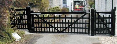 Timber gates